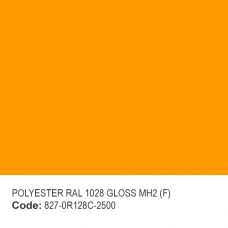 POLYESTER RAL 1028 GLOSS MH2 (F)